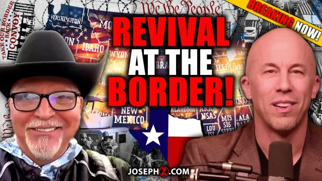 Breaking NOW! Trucker Convoy  Revival at the Border!