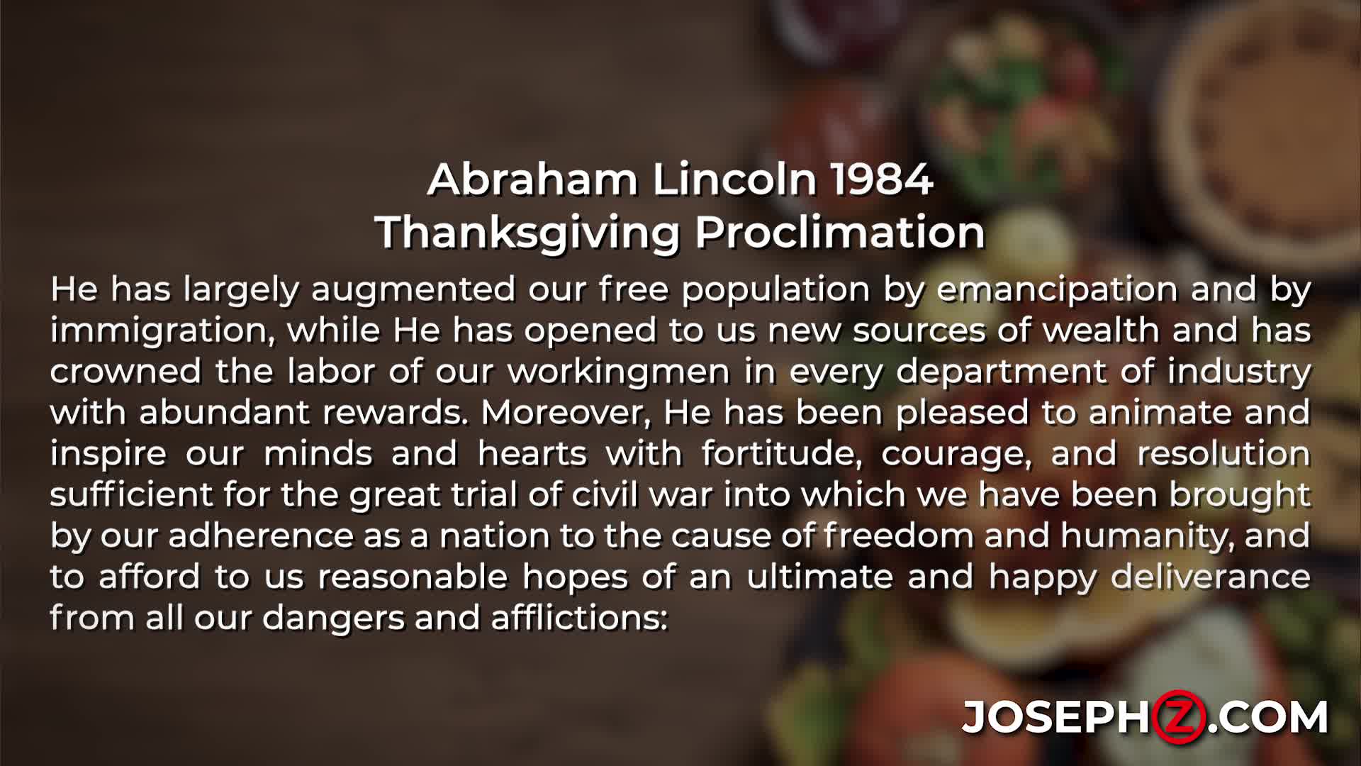 Special Thanksgiving Broadcast on 27-Nov-25-14:07:43