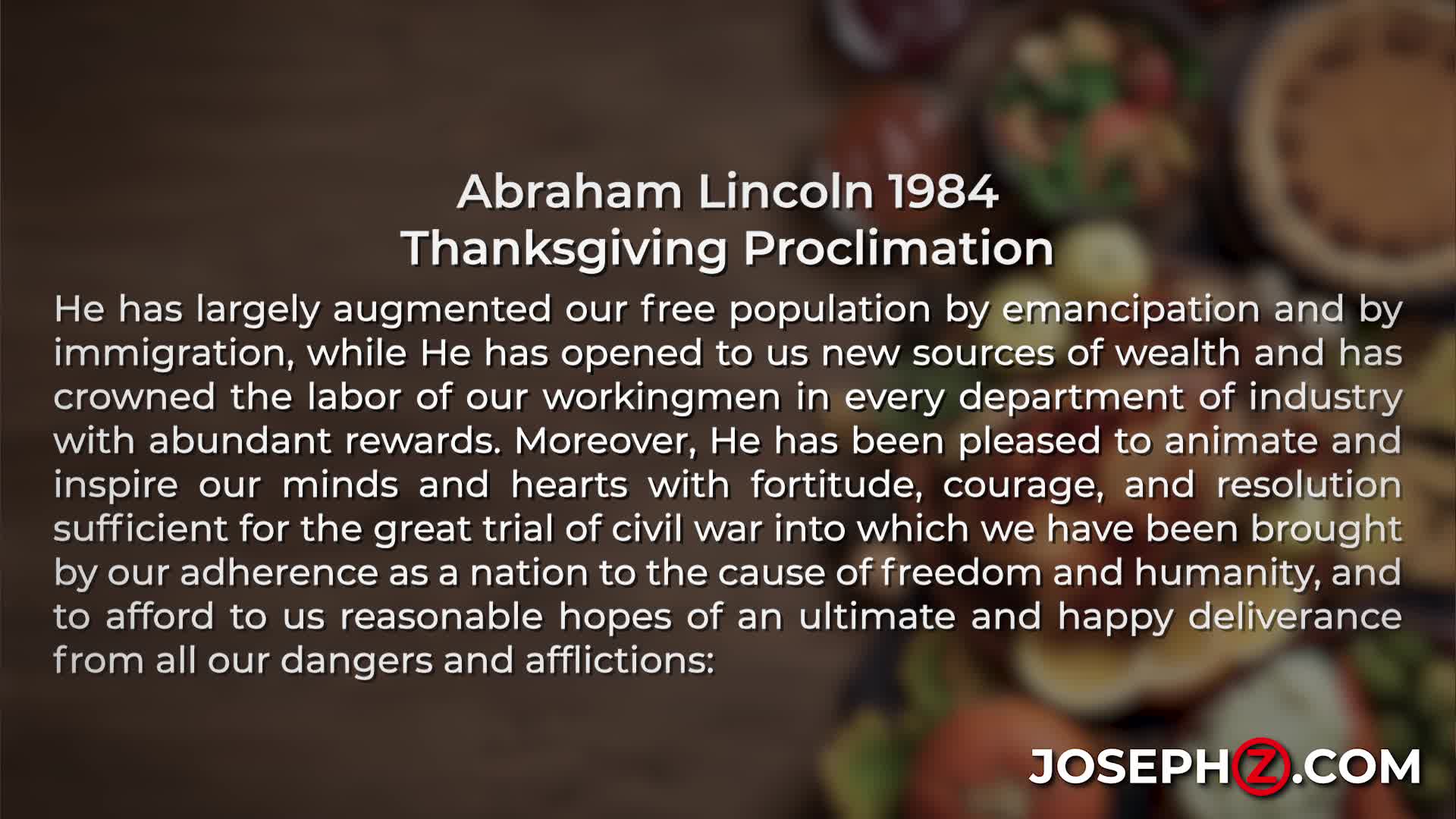 Special Thanksgiving Broadcast on 27-Nov-25-14:07:57