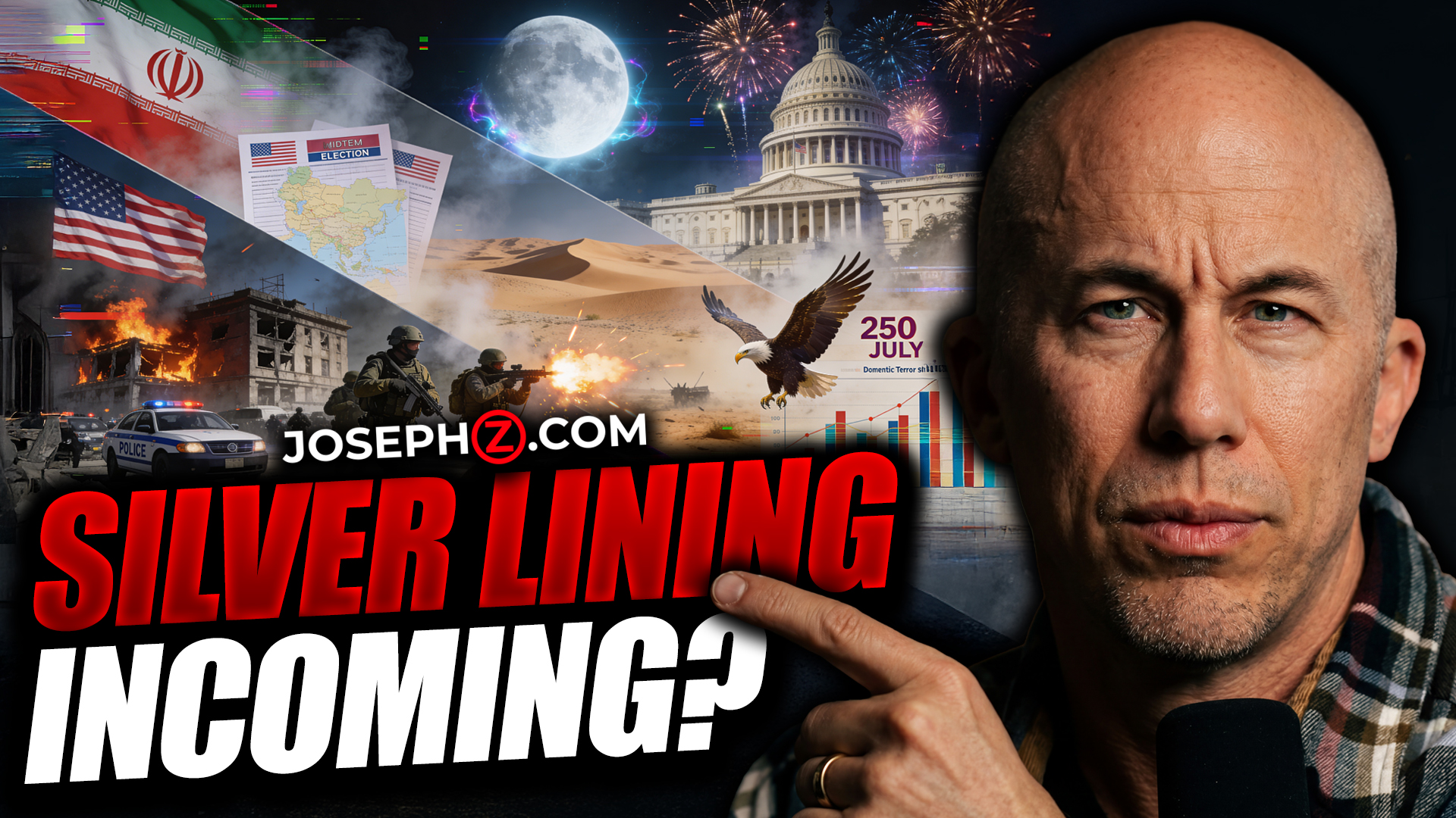 SOMETHING BIG IS ABOUT TO BREAKTHROUGH!! IRAN, The Moon, Midterms—A SILVER LINING INCOMING?