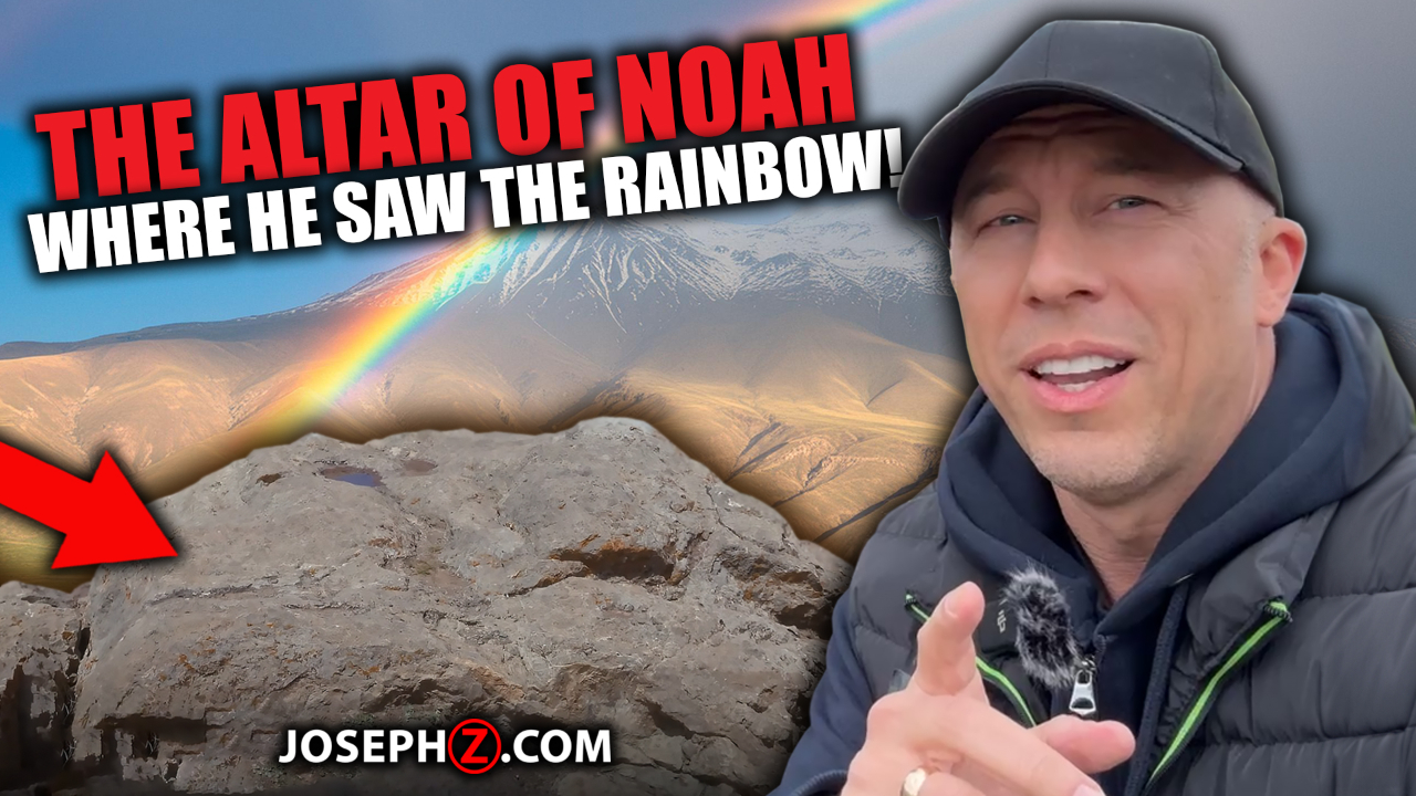 The ALTAR OF NOAH— WHERE HE SAW THE RAINBOW!!