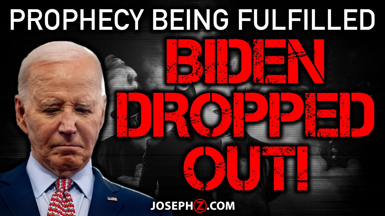 Biden Dropped Out! New Characters in July Prophecy being fulfilled!!